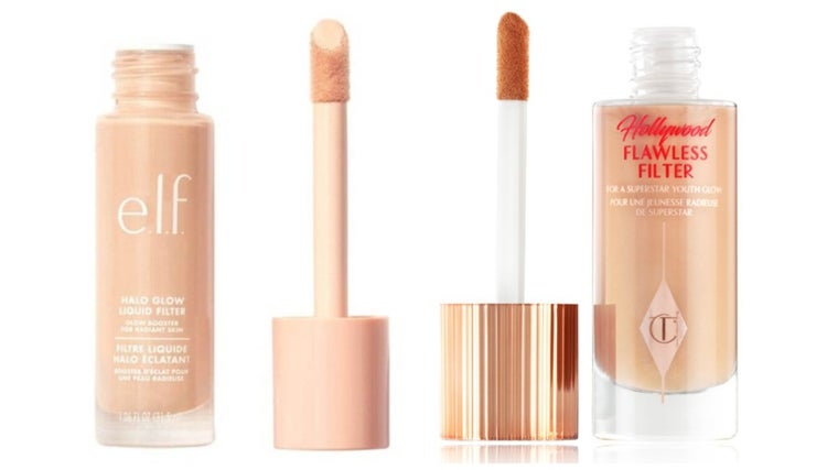 El iluminador Halo Glow Liguid Filter de elf cosmetics es un dupe de Flawless Filter Hollywood de Charlotte Tilbury.