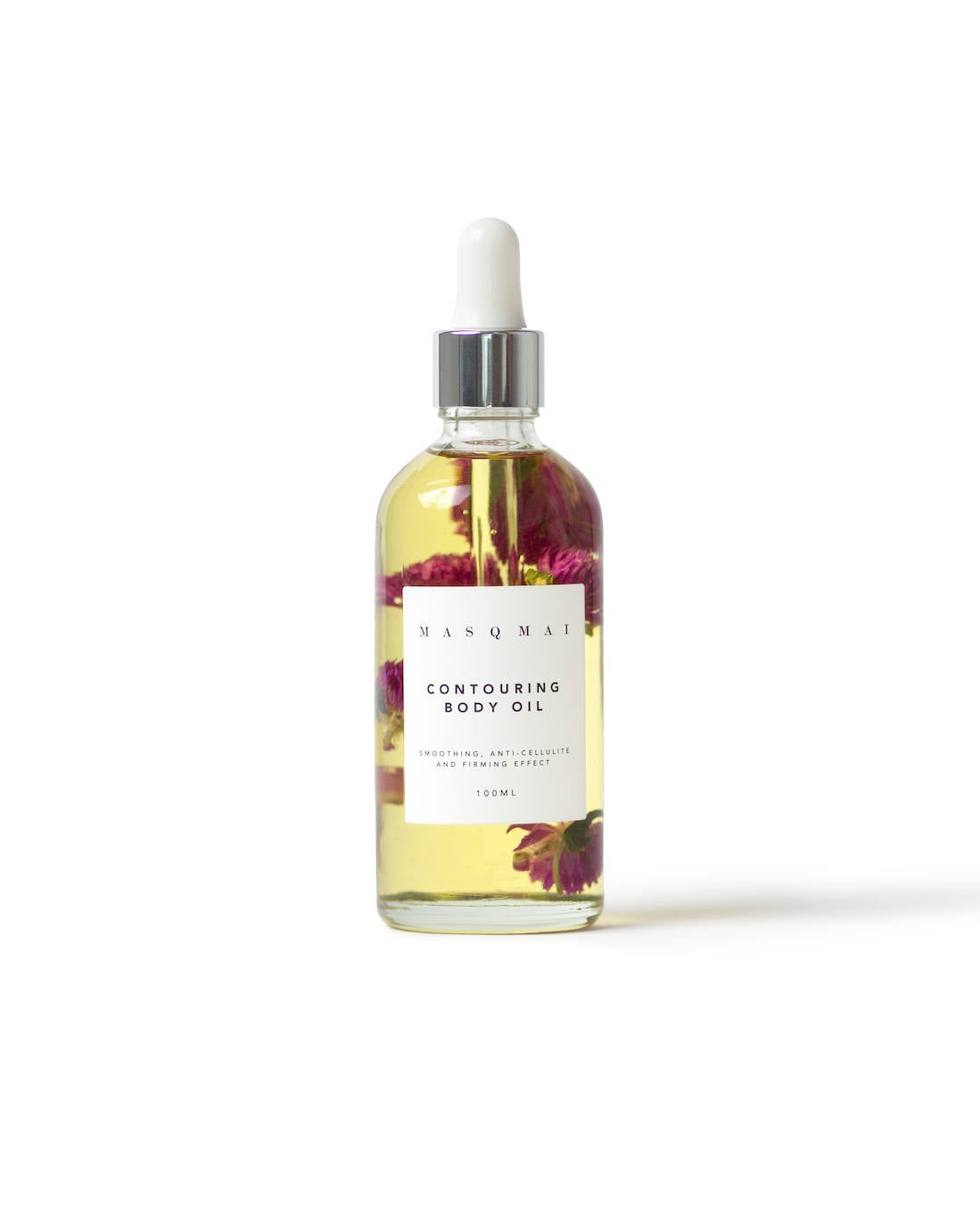 Contouring Body Oil de Masqmai (46 euros). Su fórmula 100% natural consiste en una combinación de aceites que también hidrata, tonifica, alisa y suaviza la piel de todo el cuerpo. Entre los activos, incluye aceite de abedul, capaz de luchar contra la celulitis y aportar tersura a la piel, o un extracto de algas unicelulares, que mejoran la circulación, esencial también para combatir la celulitis.