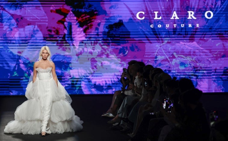 Imagen principal - Desfile de Claro Couture