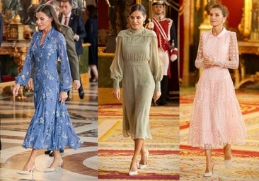 Todos los vestidos de la Reina Letizia en el Día de la Fiesta Nacional