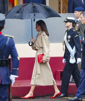 Secondary image 2 - Details of the Queen's outfit to attend the parade