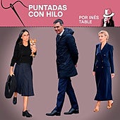 La gabardina del cole de Pedro Sánchez y el abrigo pereza de Yolanda Díaz