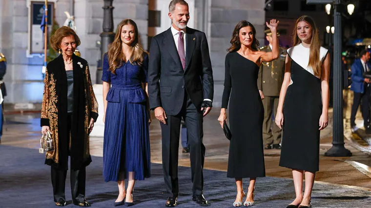 The Spanish Royal Family at the 2023 Princess of Asturias Awards.