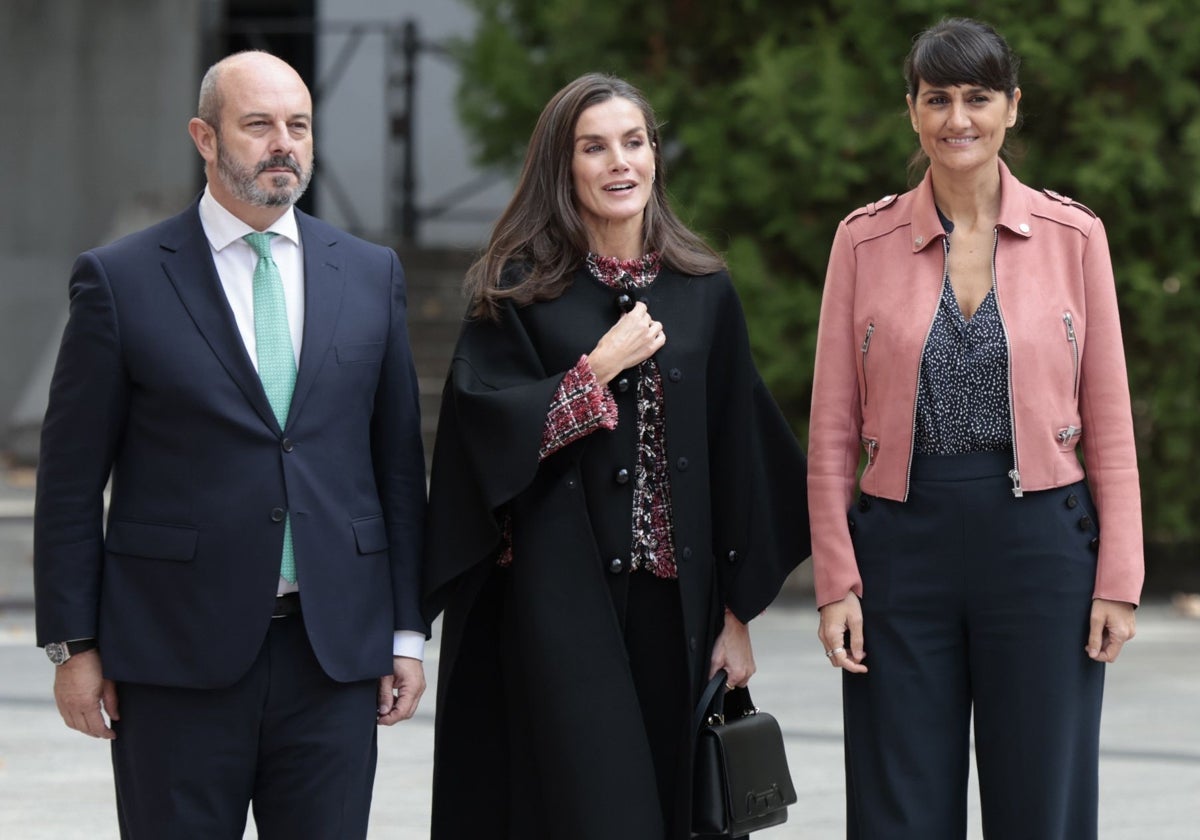 La Reina Letizia en el Senado.