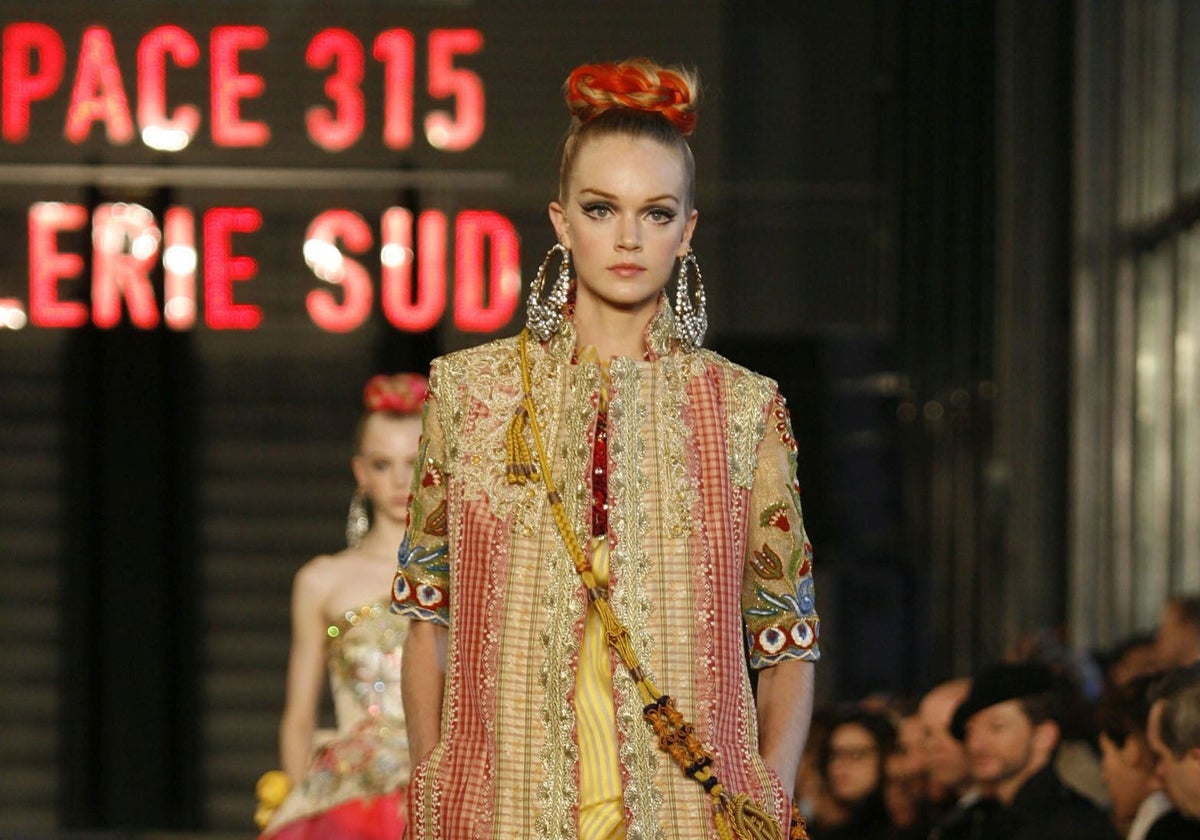 Desfile de Christian Lacroix.