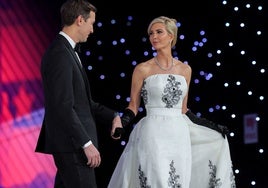 El vestido de Ivanka Trump en el baile inaugural que rinde homenaje a Audrey Hepburn en el aniversario de su muerte