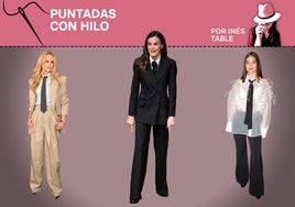 La reina Letizia y otras mujeres con corbata