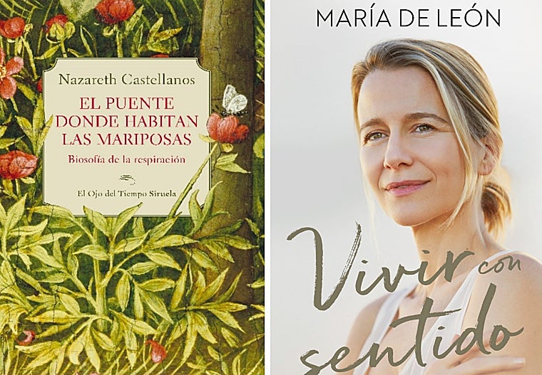 Libros de la neurocientífica Nazareth Castellanos y de la divulgadora María de León.