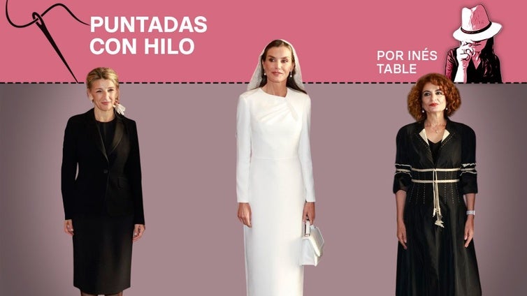 La Reina Letizia, impecable, Montero, muy paleta y Yolanda, cual funcionaria, en la misa inaugural del Papa León XIV