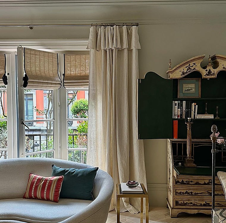 Salón diseñado por María Santos y su equipo