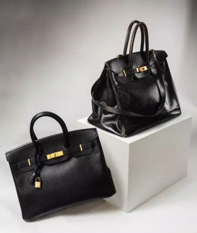 Imagen secundaria 2 - Detalles del bolso Birkin original que saldrá a subasta en París