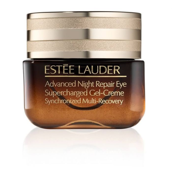Contorno de ojos  Advanced Night Repair Eye Supercharged Gel-Creme de Estée Lauder (de 77 a 41,94 euros en Primor). Antiojeras y antiedad, ayuda a reducir las ojeras y las arrugas del contorno de los ojos. 