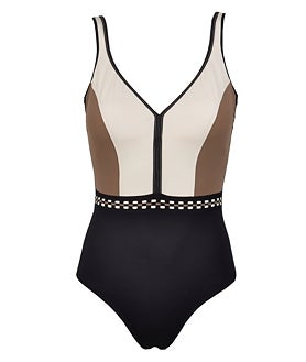 Imagen secundaria 2 - Trajes de baño 'Calella' de la colección Vogana x Guillermina Baeza (129€); bañador de Mur Swimwear (129€) y bañador 'Fiama' de Red Point (119,90€)