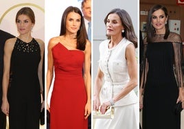 Todos los looks de Doña Letizia en los Premios Cavia