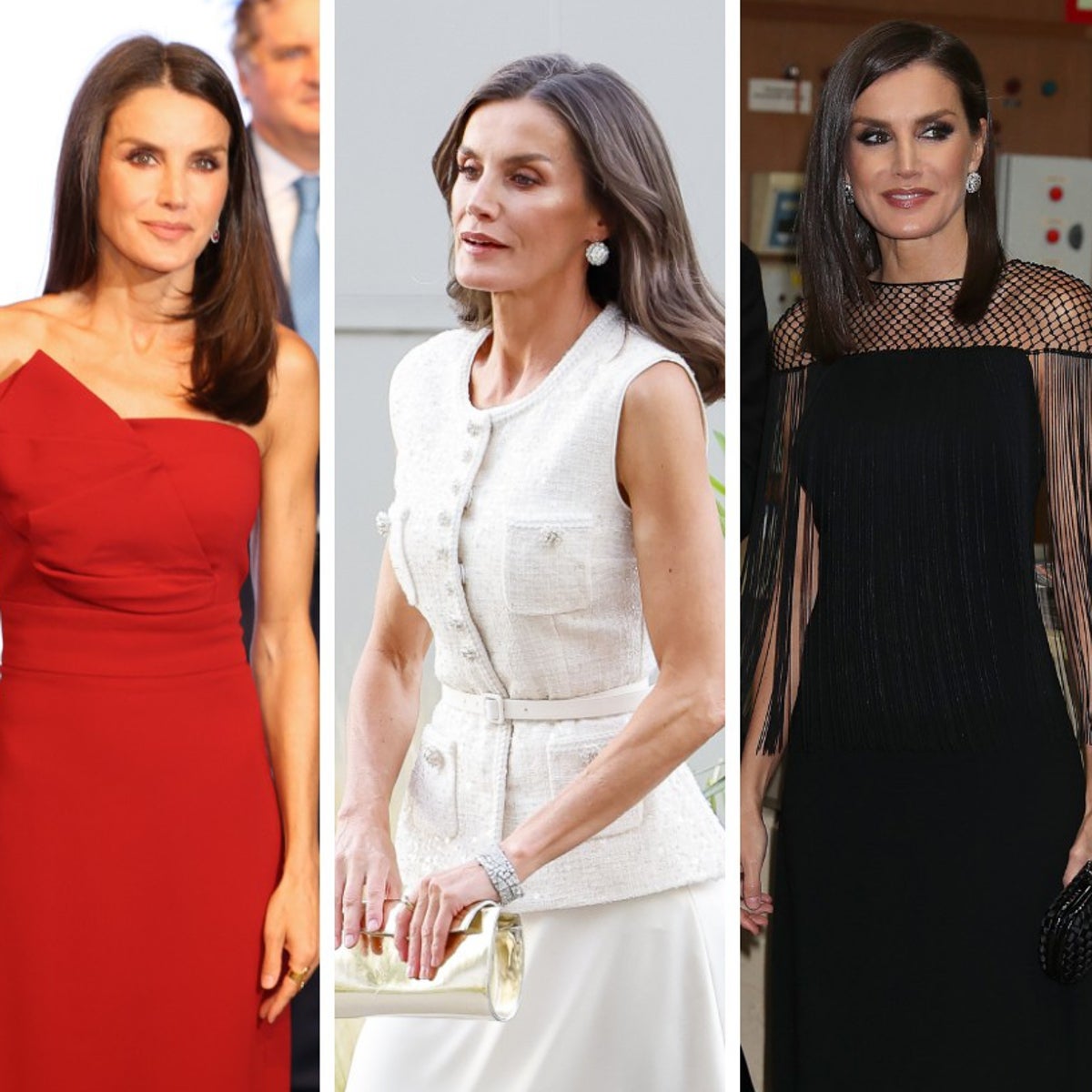 Algunos de los looks que ha llevado la Reina en galas anteriores