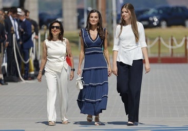 El nuevo vestido de la Reina Letizia, de marca española y con rebaja