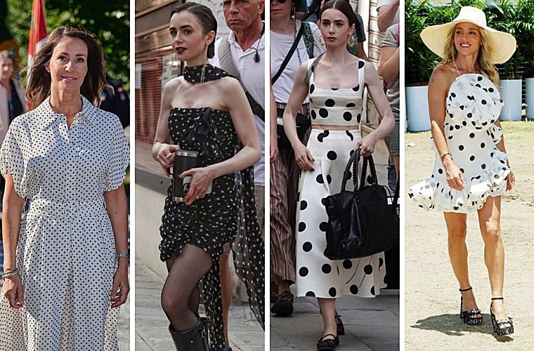 La princesa Marie de Dinamarca, Lily Collins y Elsa Pataky muestran el lado más sofisticado de este estampado