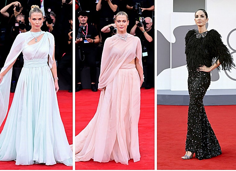 La sobrinas de Lady Di y Eugenia Silva en Venecia.