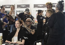 Los maquillajes y los peinados de los desfiles de la Semana de la Moda de Madrid