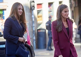 La Reina Letizia y la Princesa Leonor confirman que el traje de chaqueta es la prenda estrella del entretiempo