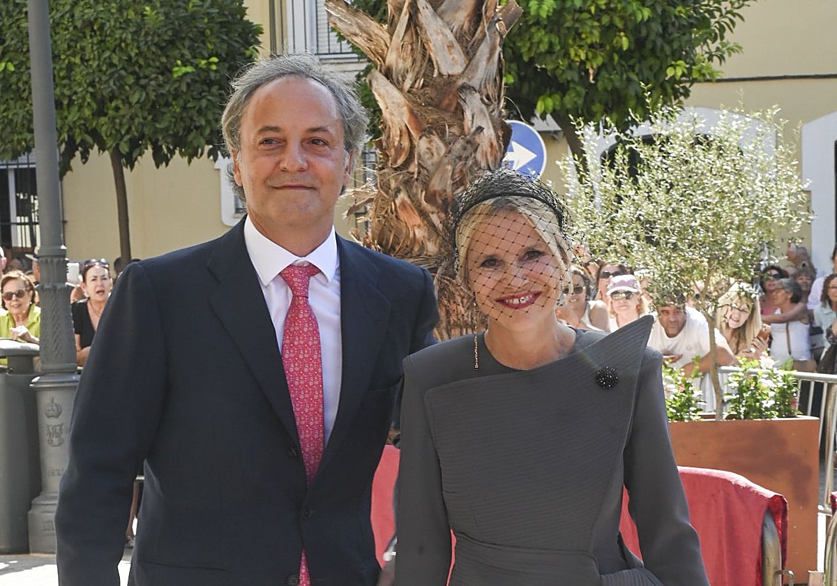 Eugenia Martínz de Irujo y Narcís Rebollo.