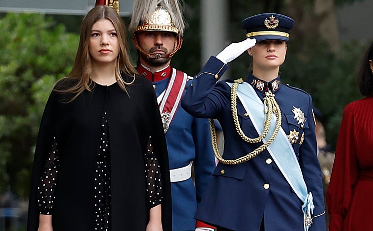 La Infanta Sofía y el supuesto momento de dolor antes de presidir un acto real: lágrimas, deber institucional y rumores en redes