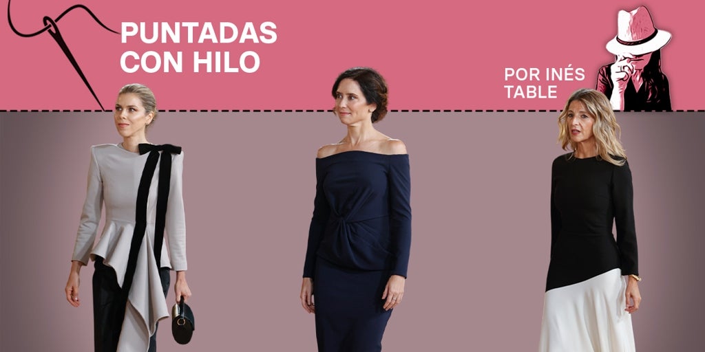 ISABEL DÍAZ AYUSO DESEMPATA CON SU VESTIDO DE VICTORIA EL DUELO ENTRE COOSY E IQ COLLECTION, EL DÍA DE LA HISPANIDAD