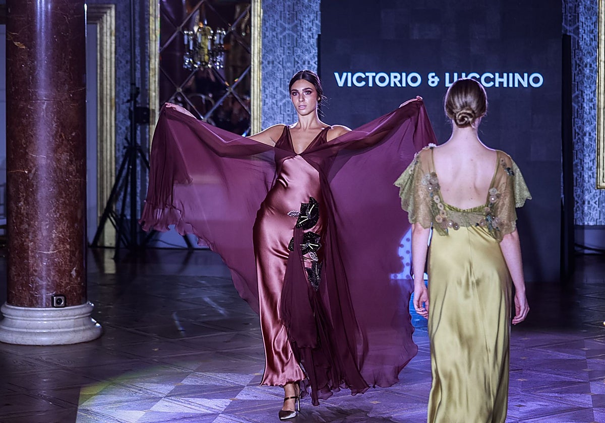 Desfile de Victorio & Lucchino en SIMOF Madrid.