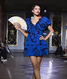 Imagen secundaria 2 - Una selección de las propuestas vistas en la segunda jornada: Melisa Lozano,  Amparo Pardal e Icónico Flamenco. 