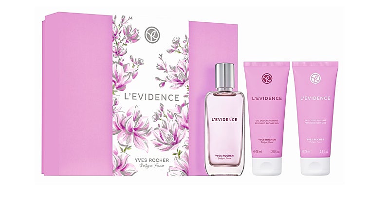 Caixa de perfume Yves Rocher Limited Edition L'Evidence: de 63,90 a 31,95 euros.