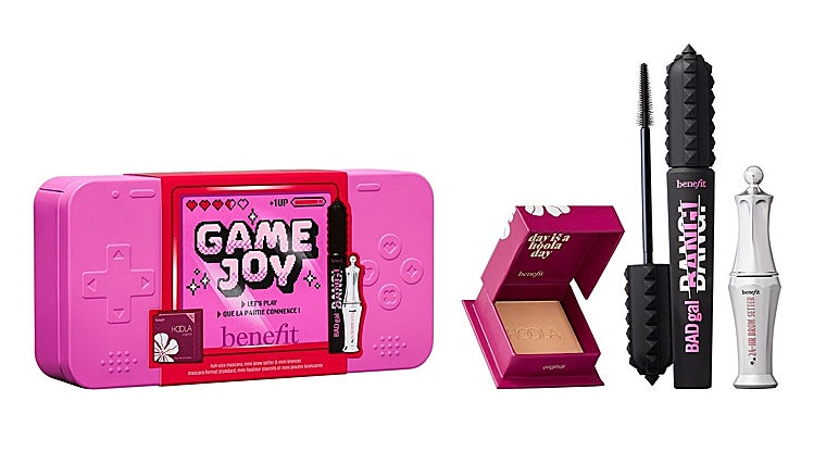 Gamejoy – Conjunto de beleza natalina de cílios, sobrancelhas e brilho da Benefit: de 43 a 32,25 euros só na Sephora.
