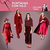 Letizia, Máxima, Leonor y Amalia ya no se ponen coloradas, ellas prefieren el burdeos