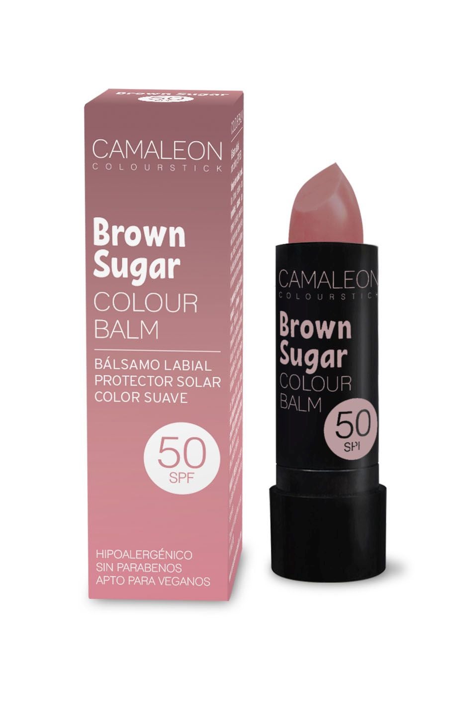 Colour Balm de Camaleon Cosmetics (7,85 euros). Bálsamo protector e hidratante con una fórmula con ingredientes naturales que aporta, además, color, realiza una acción reparadora e hidratante, humecta los labios durante 8 horas y protege de los rayos del sol, gracias a activos naturales como: aceite de ricino, manteca de cacao, manteca de karité, manzanilla o vitamina E.
