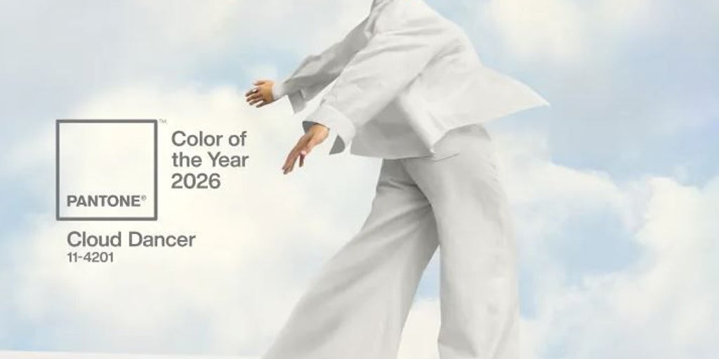Cloud Dancer, el nuevo color Pantone del año 2026