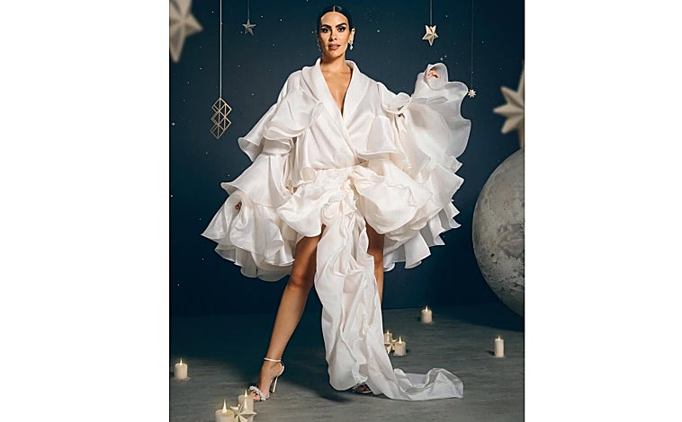 Main image - Details of the Juana Martín dress worn by Cristina Pedroche