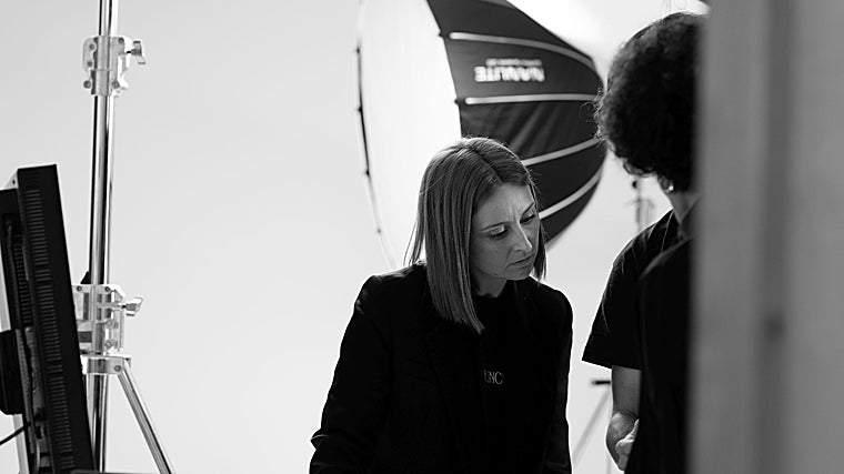 Anabelle Luna trabalha