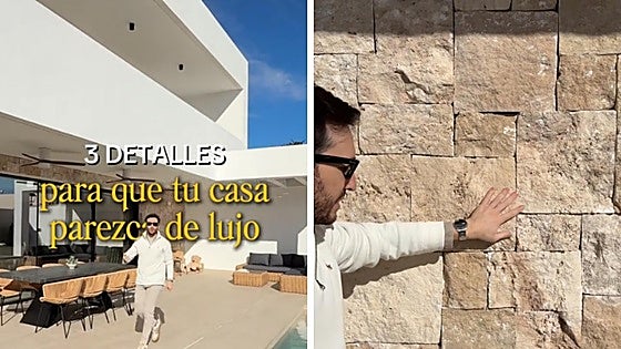 Máximo Caballero, arquitecto: «Te traigo tres detalles que hacen que tu casa parezca de lujo sin gastarte una fortuna»