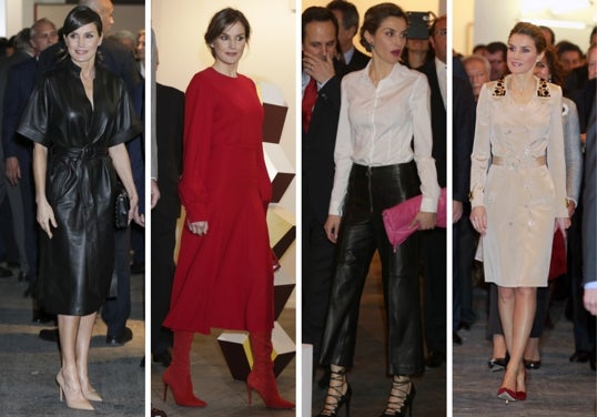Los looks más arriesgados de la Reina en ARCO.