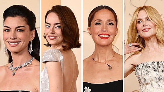 Labios rojos, moños y ondas: los peinados y maquillajes de los Oscar 2026