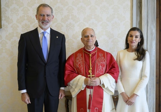 Los Reyes de España con el Papa León XIV.