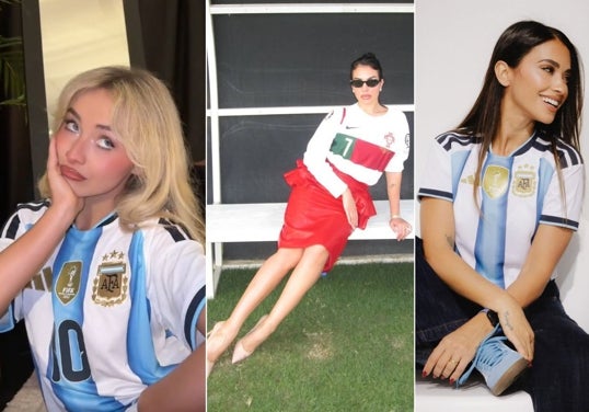 Sabrina Carpenter, Georgina Rodríguez y Antonella Roccuzzo.