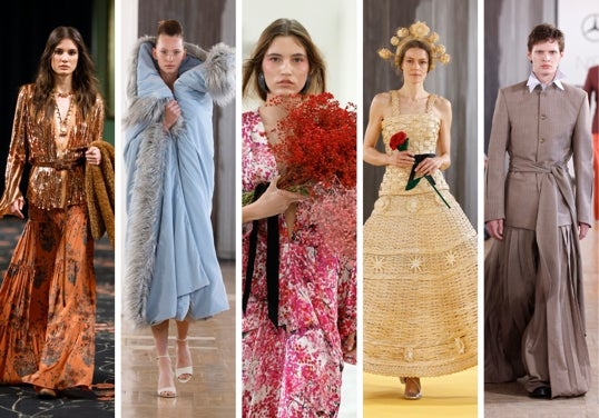 Modelos de Johanna Ortiz, Ernesto Naranjo, Juan Vidal, Ynésuelves y Mans