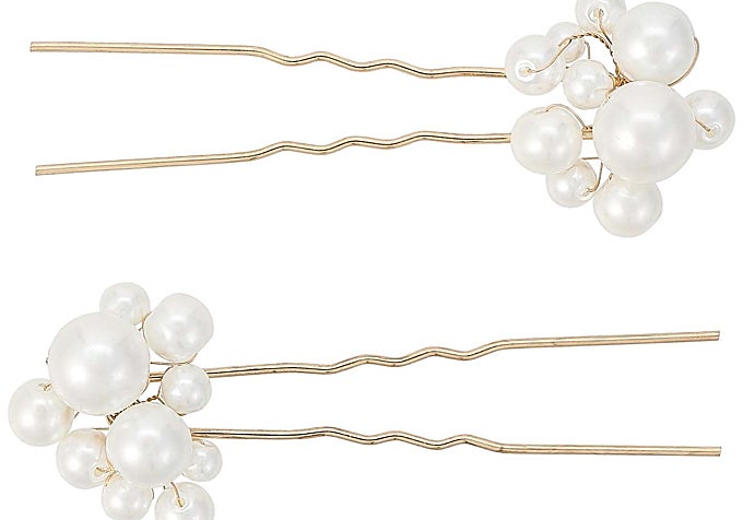 Horquillas perlas de Bijou Brigitte.