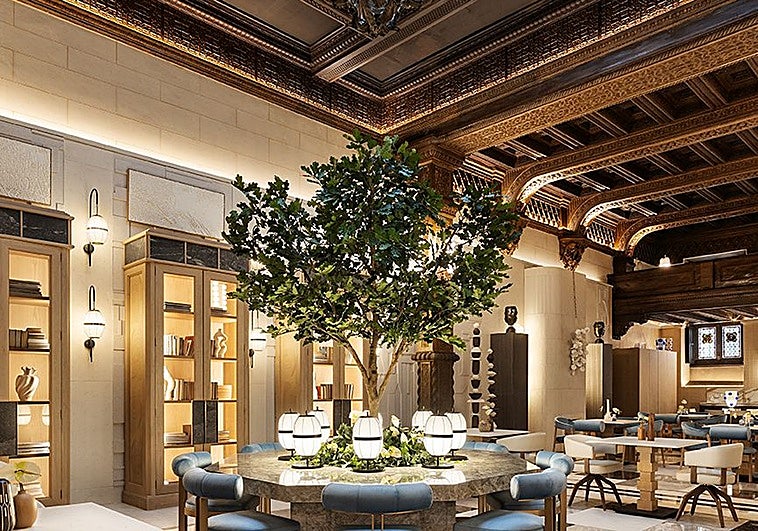 Restaurante de Iris Ceramica Group por Raúl Martins en Casa Decor.