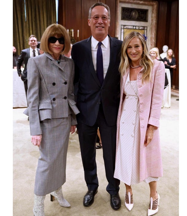 Anna Wintour y Sarah Jessica Parker, dos estilos diferentes.