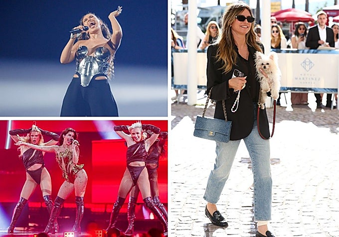 Alicja que compiten por Polonia y Sarah Engels por Alemania en Eurovisión 2026 deberían aprender de la transformación estilística de Heidi Klum en Cannes.