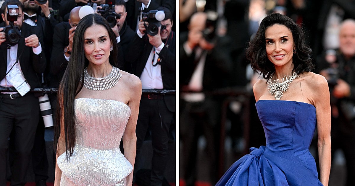 Demi Moore sorprende en Cannes con un impactante cambio de look