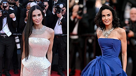 Demi Moore sorprende en Cannes con un impactante cambio de look