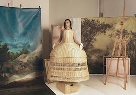 El vestido menina hecho de mimbre que debería haber estado en la gala del MET