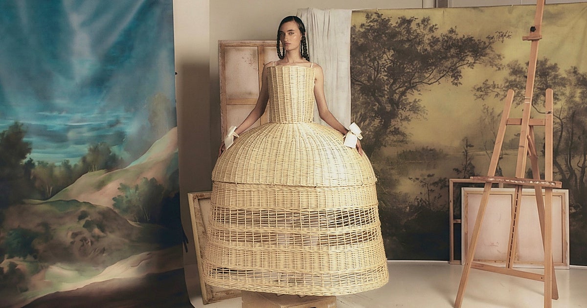 El vestido menina hecho de mimbre que debería haber estado en la gala del MET